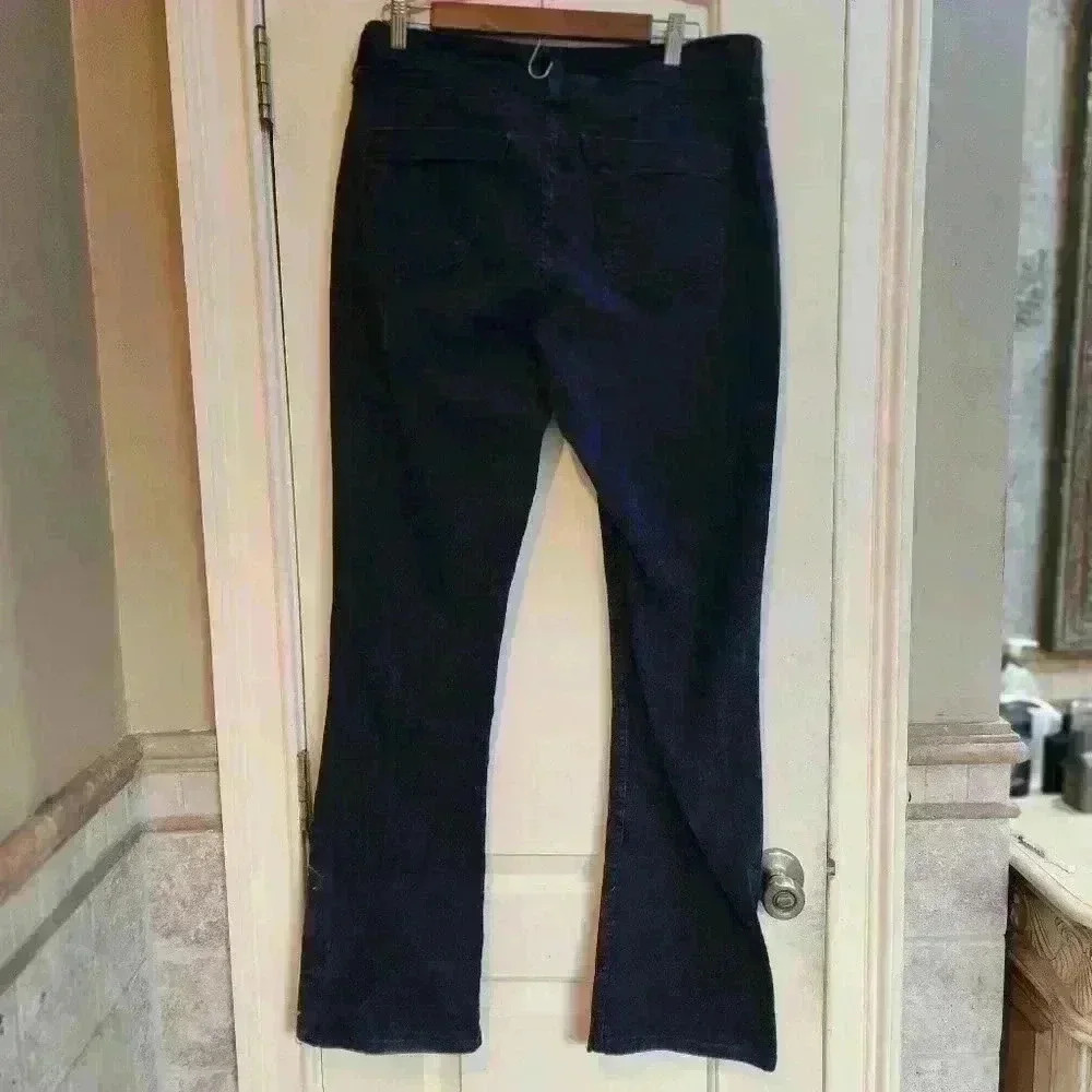 P2013 Riders by Lee black charcoal 14long bootcut jeans - Picture 7 of 7